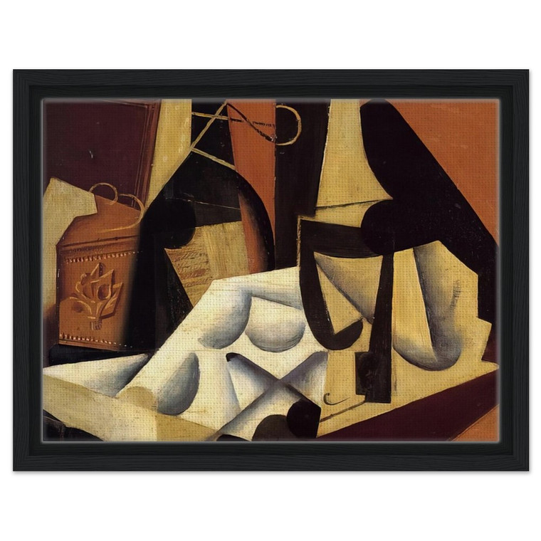 Juan Gris  STILL LIFE WITH WHITE TABLECLOTH 1916 Framed Canvas