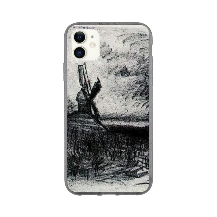 Vincent van Gogh - Windmills at Montmartre Bio case