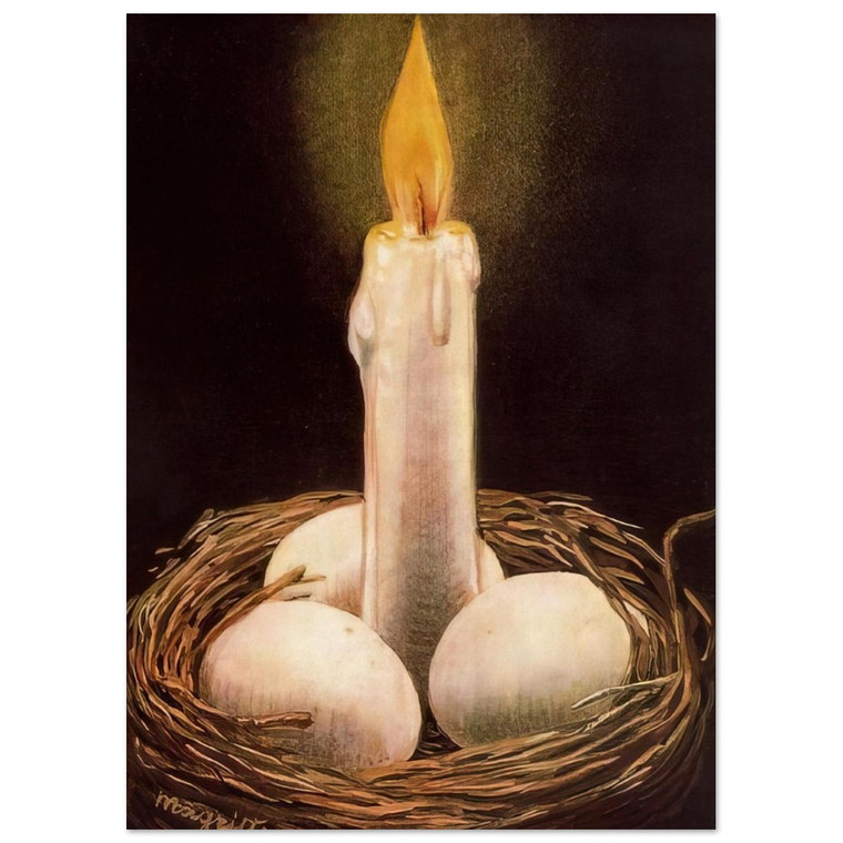 Rene Magritte  THE IMAGINATIVE FACULTY 1948 Fine Art Poster / Art Print