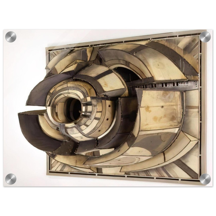 Lee Bontecou  UNTITLED 1962 N1 Acrylic Print