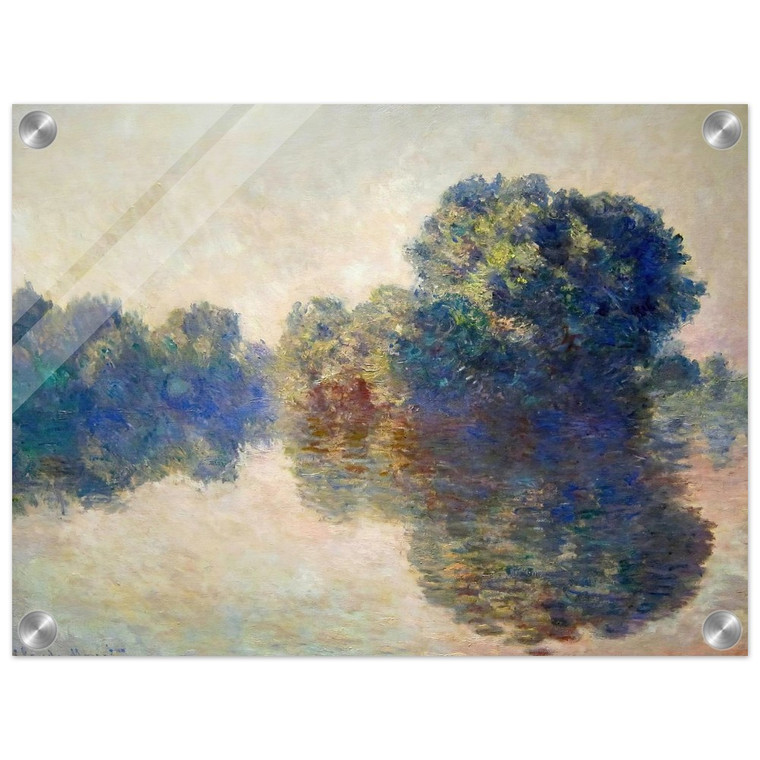 claude monet  The Seine near Giverny Acrylic Print