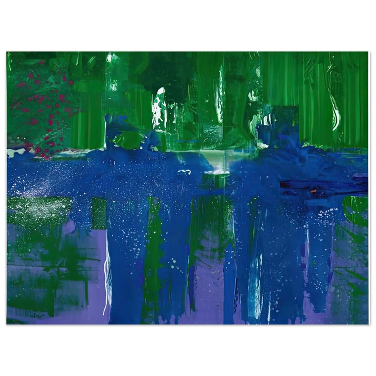 Helen Frankenthaler  Grotto 1990 Aluminum Print