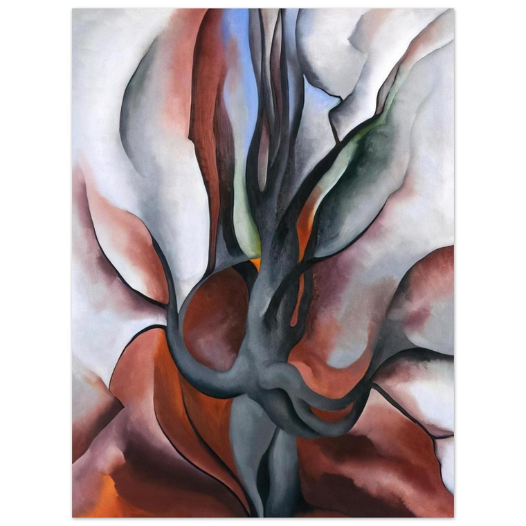 Georgia OKeeffe  Autumn Trees  The Maple Aluminum Print