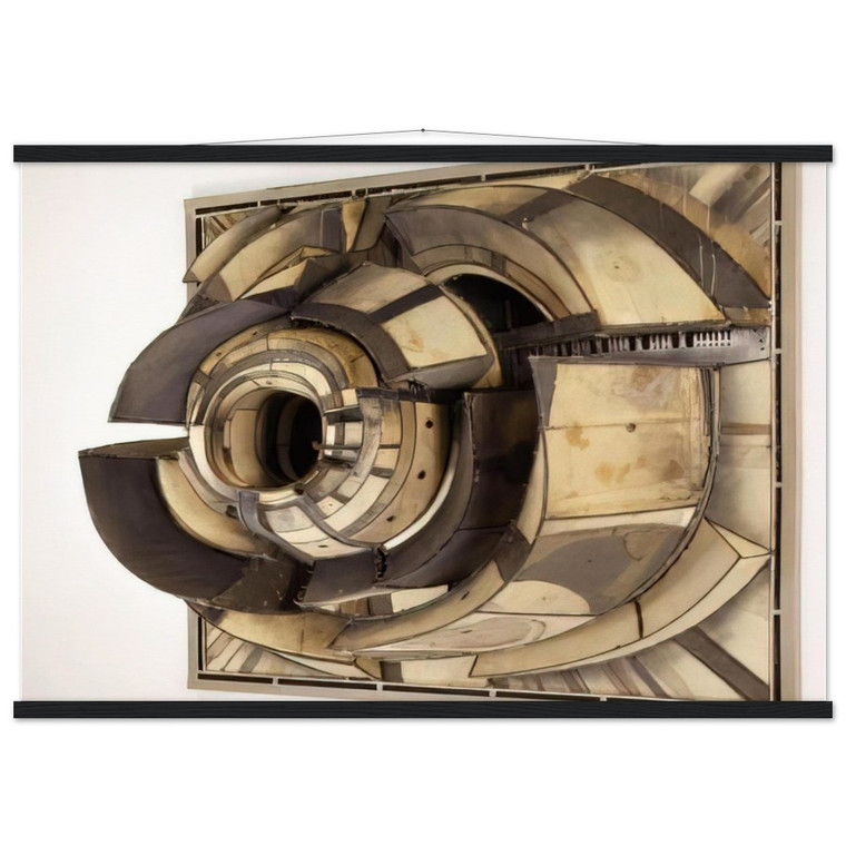 Lee Bontecou  UNTITLED 1962 N1 Museum-Quality Matte Paper Poster with Hanger