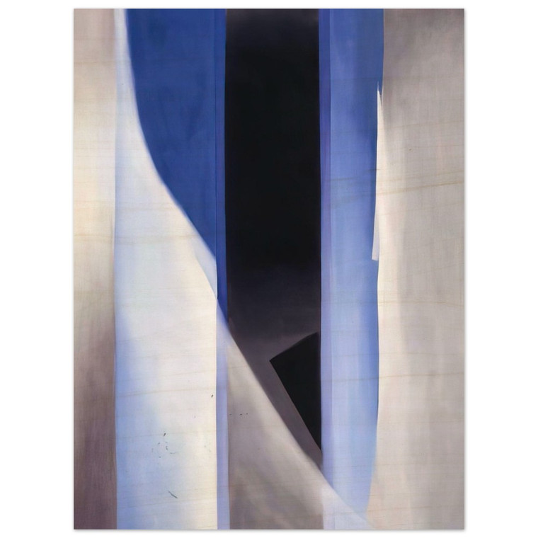 Georgia OKeeffe  Blue 2 Wood Print