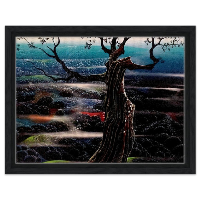 Eyvind Earle  Wild Valley Framed Canvas
