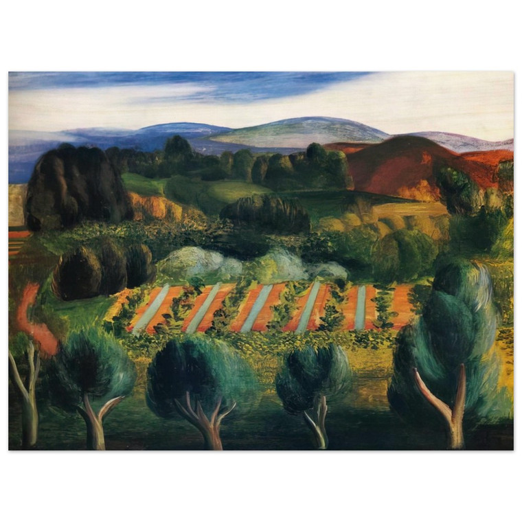 Moise Kisling  PROVENCE LANDSCAPE 1918 Wood Print