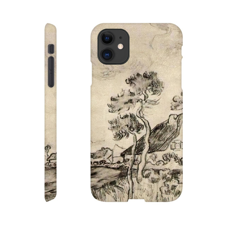 Vincent van Gogh - Cottages and Trees Slim case