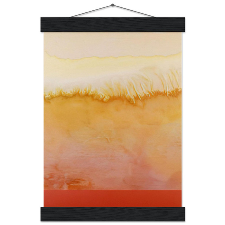 Ronnie Landfield Carmens Opal 1979 Matte Paper Poster with Hanger