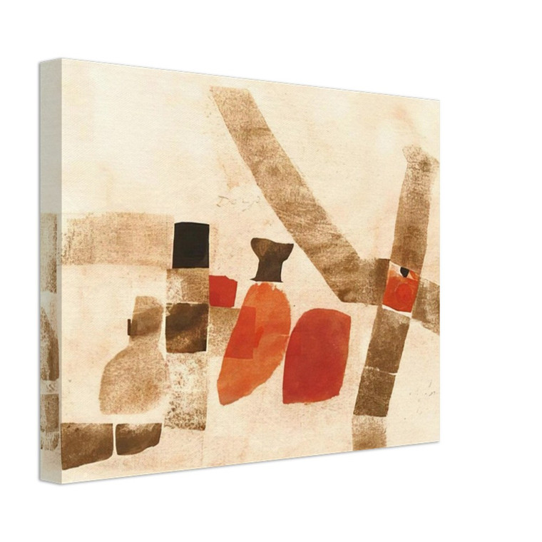 Julius Bissier  Dongo  1964 Canvas