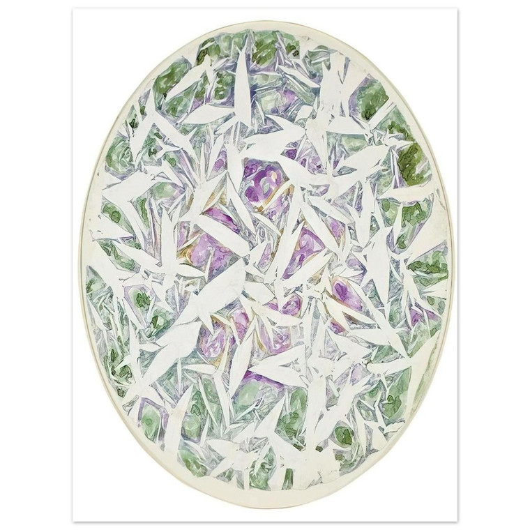 Simon Hantai  Untitled  Tachisme N2 Aluminum Print