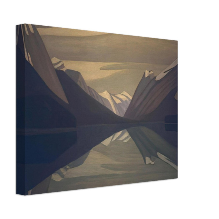 Lawren Harris  Maligne Lake Jasper Park  1924 Canvas