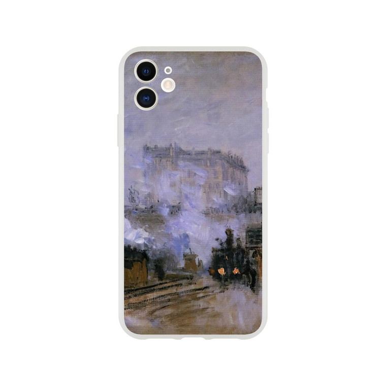 claude monet - Saint-Lazare Station Arrival of a Train Flexi case