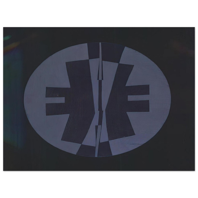 Jimmy Ernst  Moonscape  1969 Aluminum Print