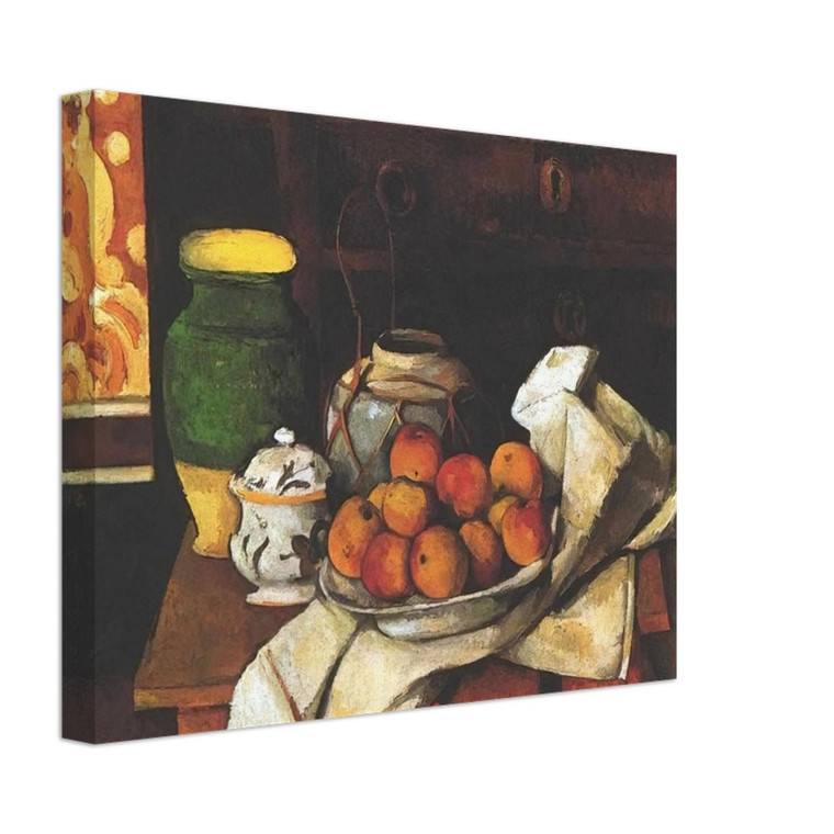 Paul Cezanne  Still life in front of a chest of drawers Canvas