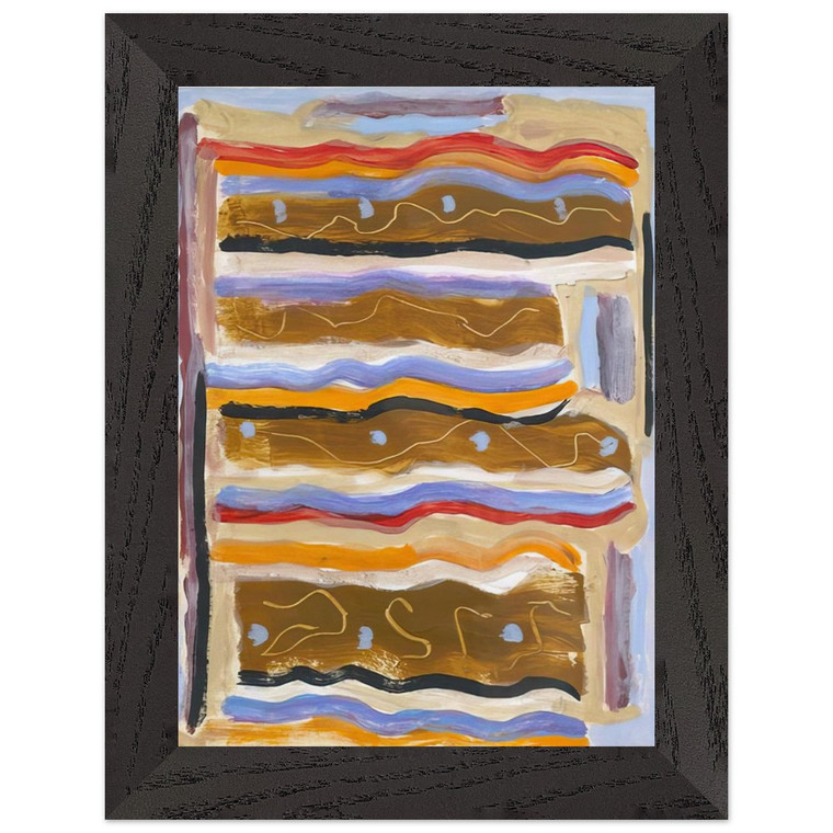 Betty Parsons  Untitled  1950 N4 Premium Wooden Framed Art Print / Poster