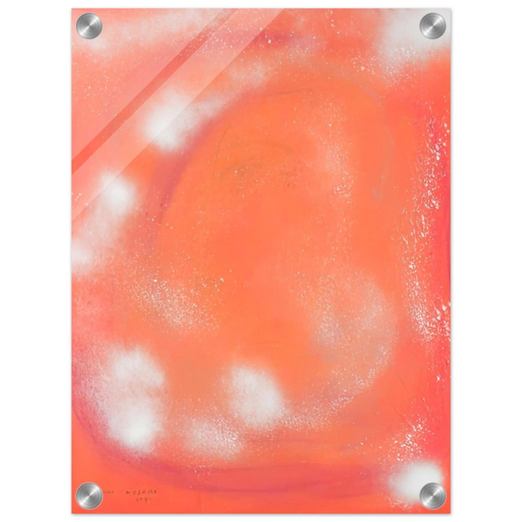 Yayoi Kusama  WOMAN IN THE WIND 1977 Acrylic Print