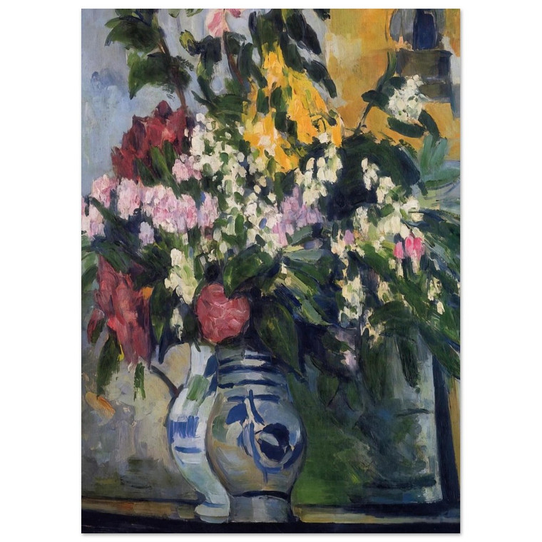 Paul Cezanne  Two Vases of Flowers Fine Art Poster / Art Print