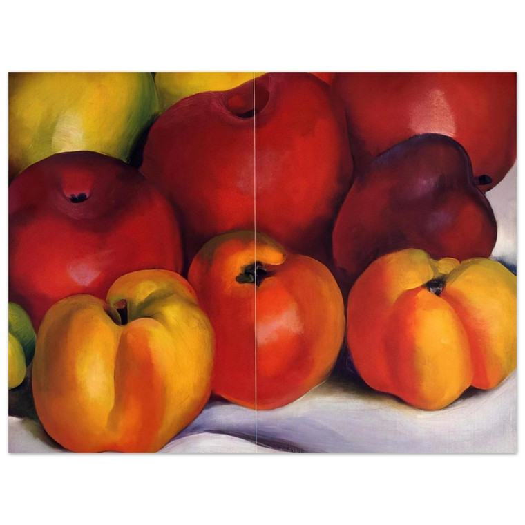 Georgia OKeeffe  Apple Family Aluminum Print