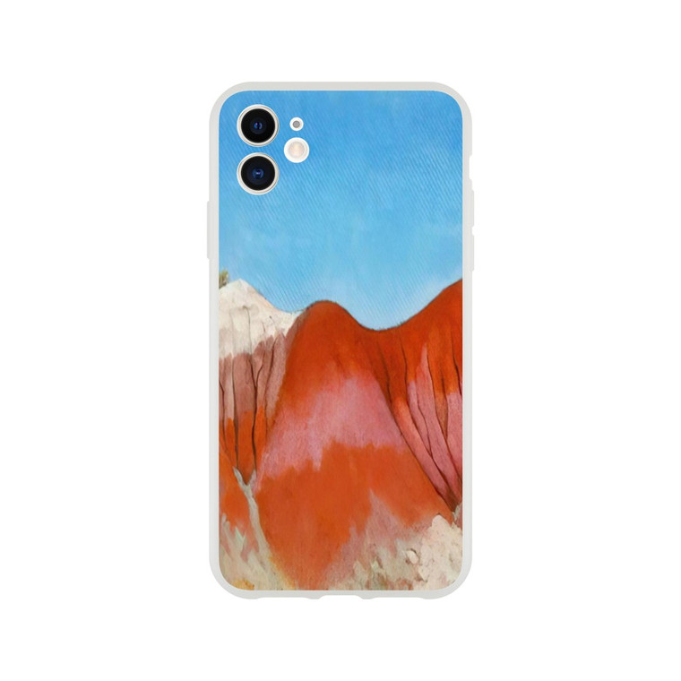 Georgia OKeeffe - Series near abiquiu New Mexico - Hills to the left Flexi case