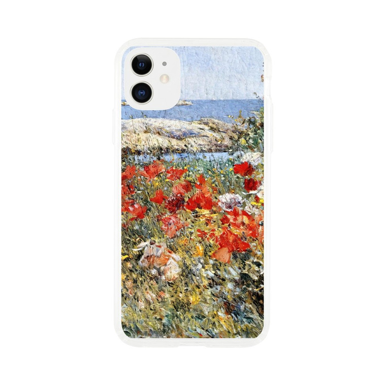 Childe Hassam - Celia Thaxters Garden Isles of Shoals Maine Clear case