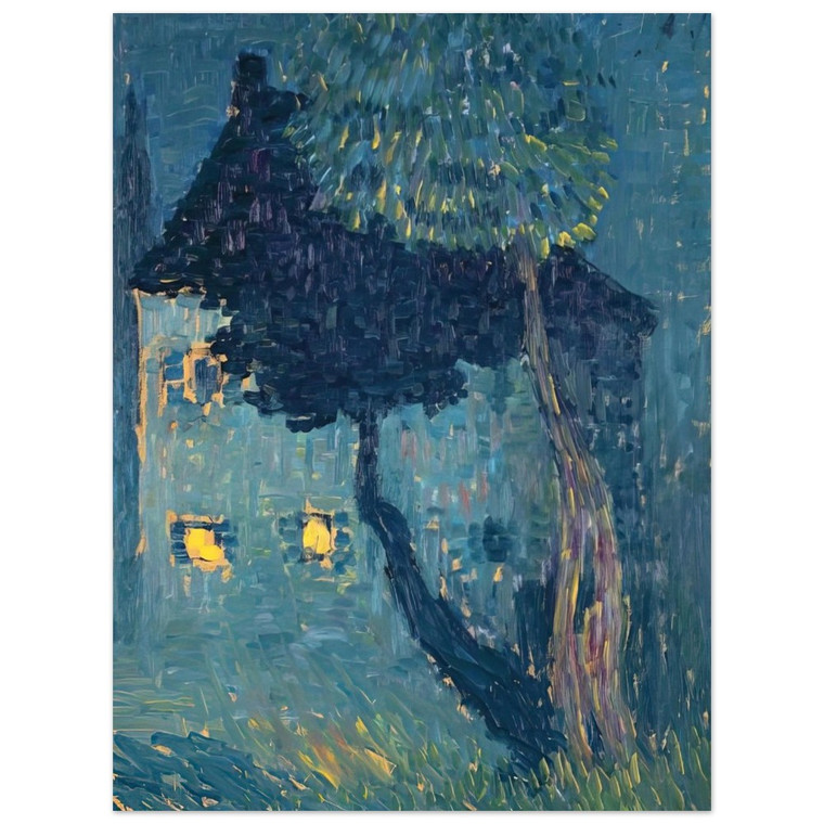 Alexej von Jawlensky  COTTAGE IN THE WOODS 1903 Aluminum Print