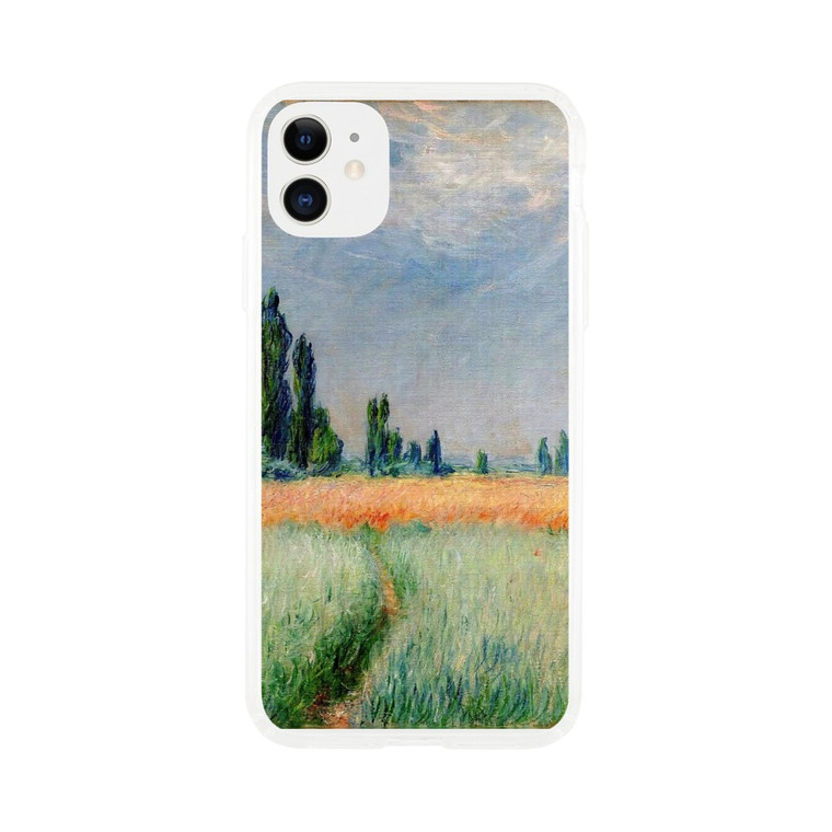 claude monet - The Wheat Field Clear case