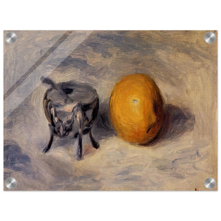 PierreAuguste Renoir  Sugar Bowl and Lemon Acrylic Print