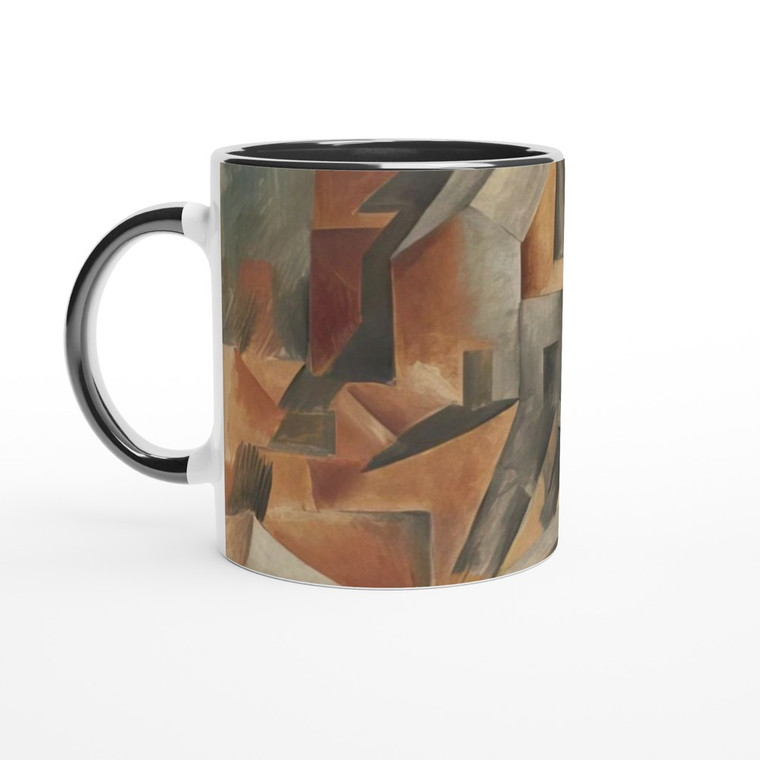 Pablo Picasso - The Reservoir Horta de Ebro Ceramic Mug with Color Inside