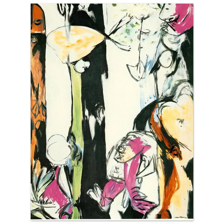 Jackson Pollock  EASTER AND THE TOTEM Aluminum Print