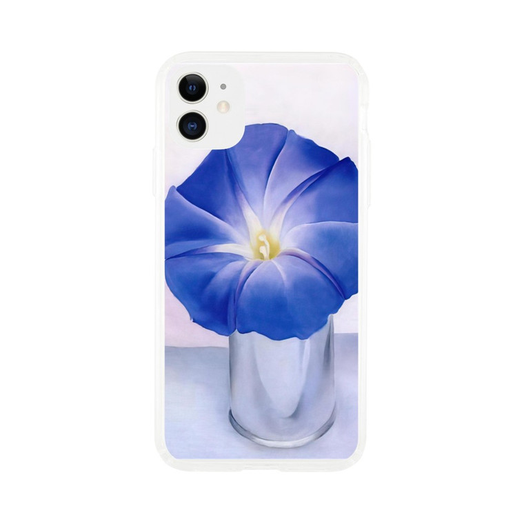 Georgia OKeeffe - Blue Morning Glory Clear case