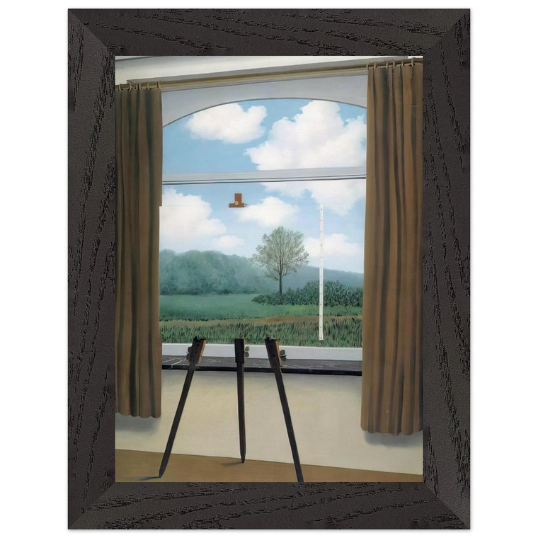 Rene Magritte  THE HUMAN CONDITION 1933 Premium Wooden Framed Art Print / Poster