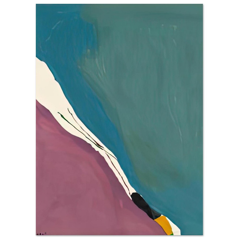 Helen Frankenthaler  Red Travels 1971 Fine Art Poster / Art Print