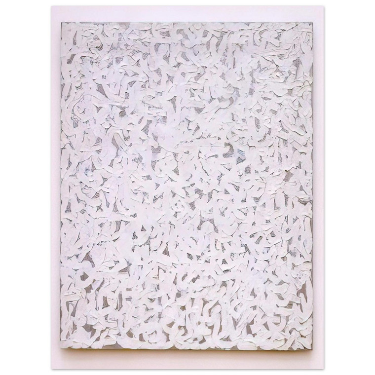 Robert Ryman  Points  1963 Aluminum Print