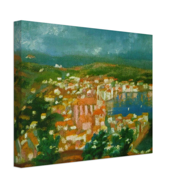 Salvador Dali  LANDSCAPE NEAR CADAQUES 1921 1 Canvas