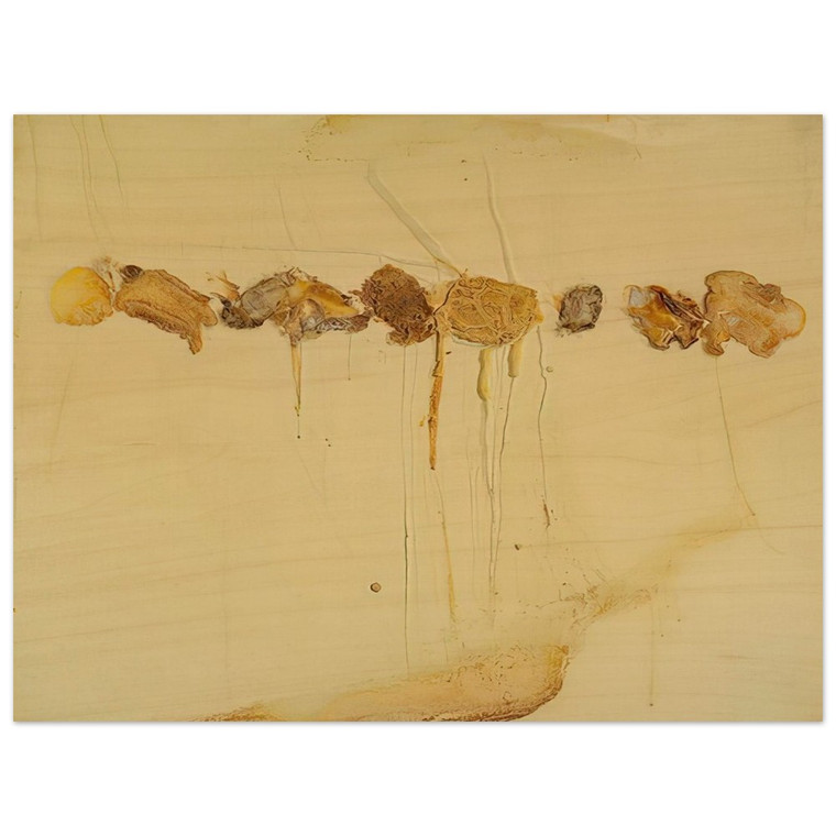 Dieter Roth  Cheese Race  1970 Wood Print