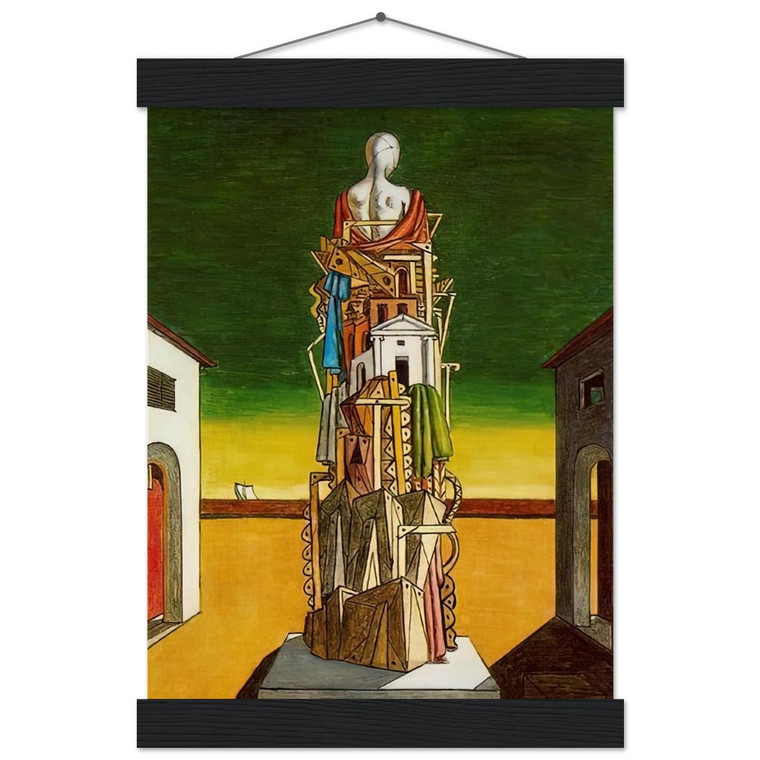 Chirico Metaphysic Museum-Quality Matte Paper Poster with Hanger