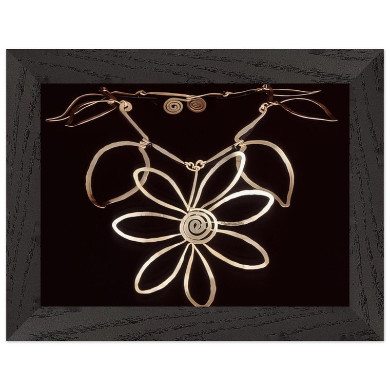 Alexander Calder  FLOWER NECKLACE 1938 Premium Wooden Framed Art Print / Poster