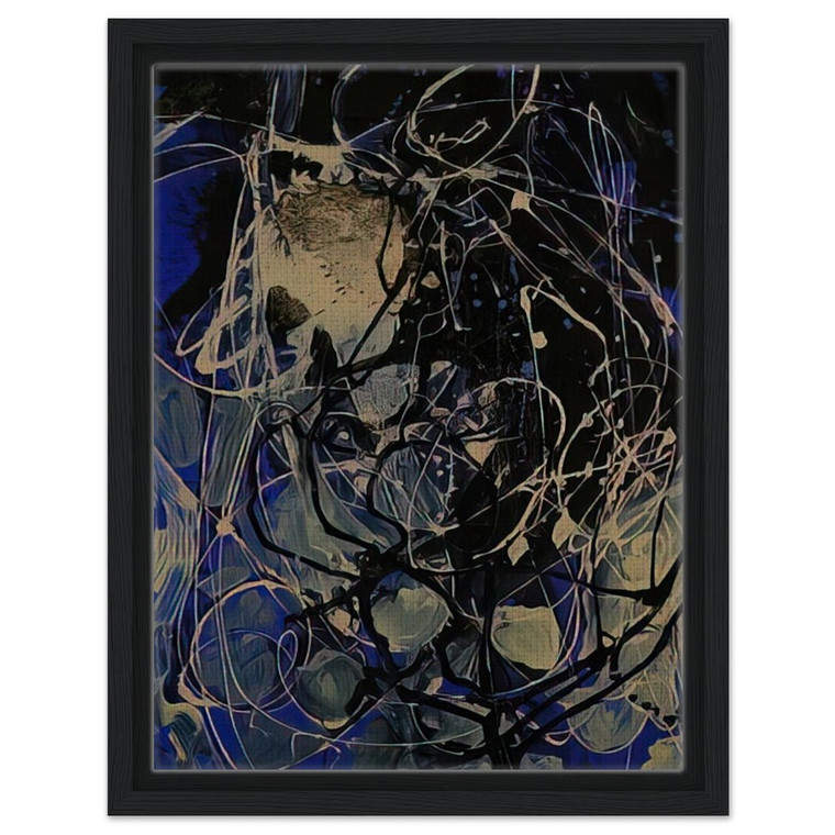 Hans Hofmann  The Wind Framed Canvas