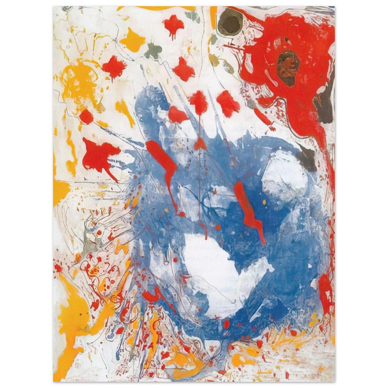 Hans Hofmann  Cataclysm Aluminum Print