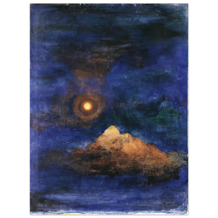 Julius Bissier  Concepimento nel cosmo  1920 Aluminum Print