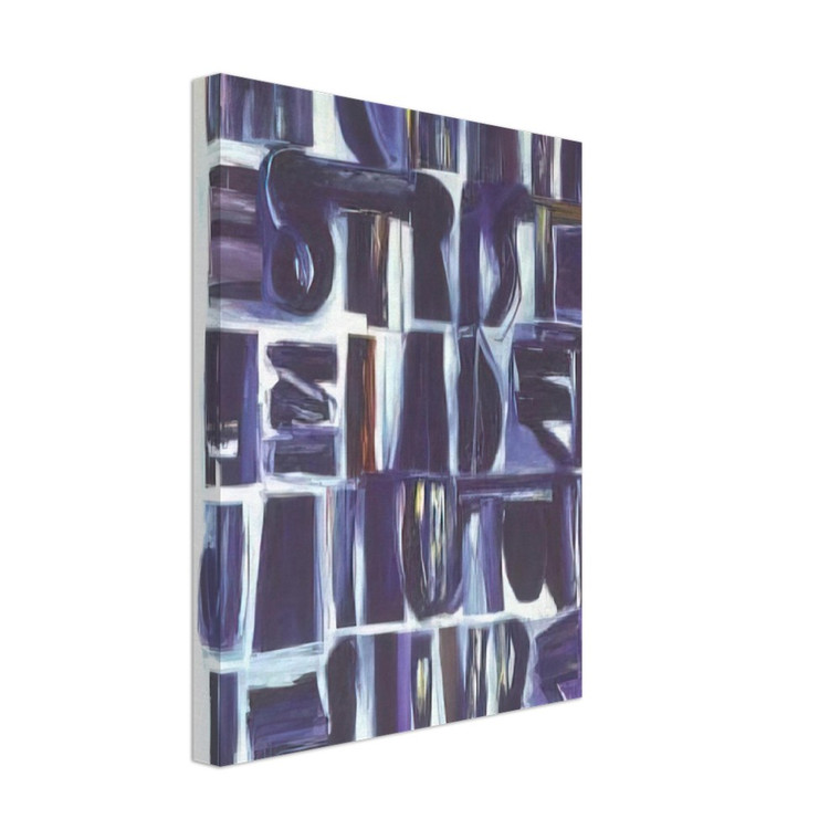 Joao Vieira  La chair este triste  1966 Canvas