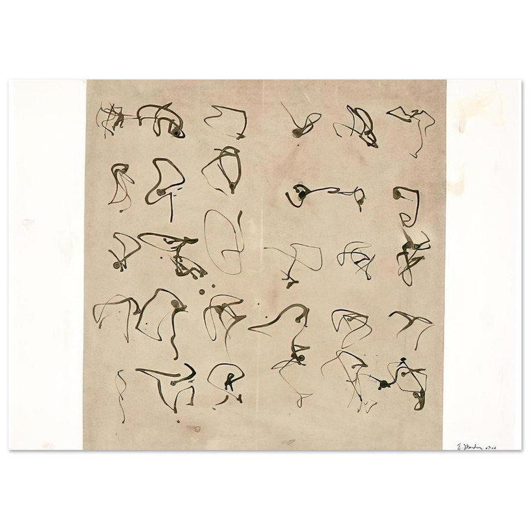 Brice Marden  Forgery  2008 Fine Art Poster / Art Print