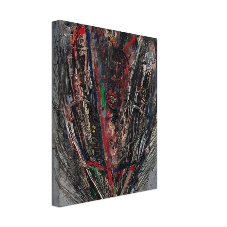 Wols  La flamme  1947 Canvas