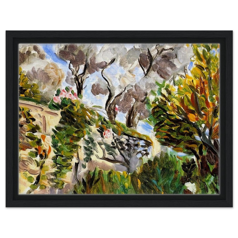 Henri Matisse  OLIVE TREES RENOIR S GARDEN IN CAGNES 1917 Framed Canvas
