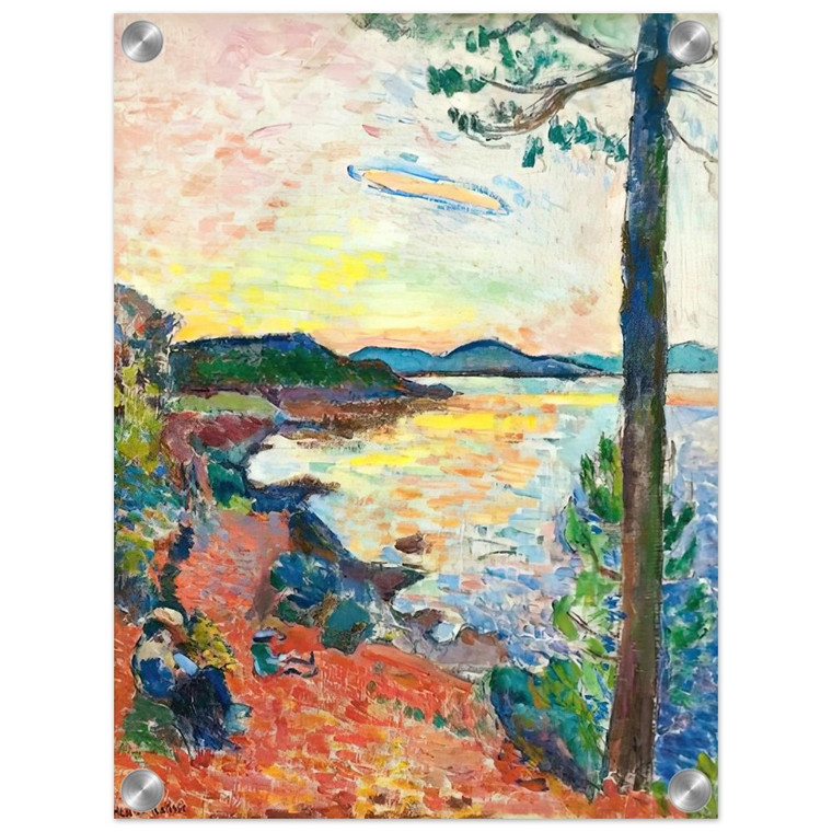 Henri Matisse  THE GULF OF SAINT TROPEZ 1904 Acrylic Print