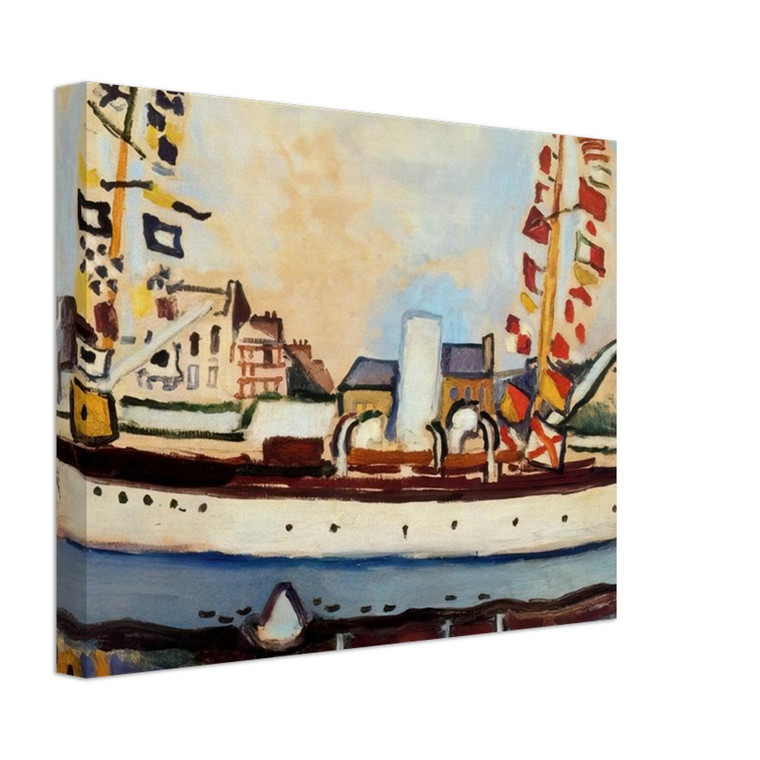 Raoul Dufy  THE ENGLISH YACHT 1906 Canvas