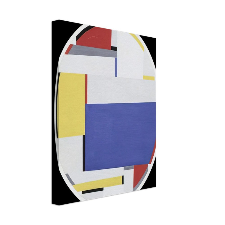 Fritz Glarner  Relational Painting Tondo 40  1956 Canvas