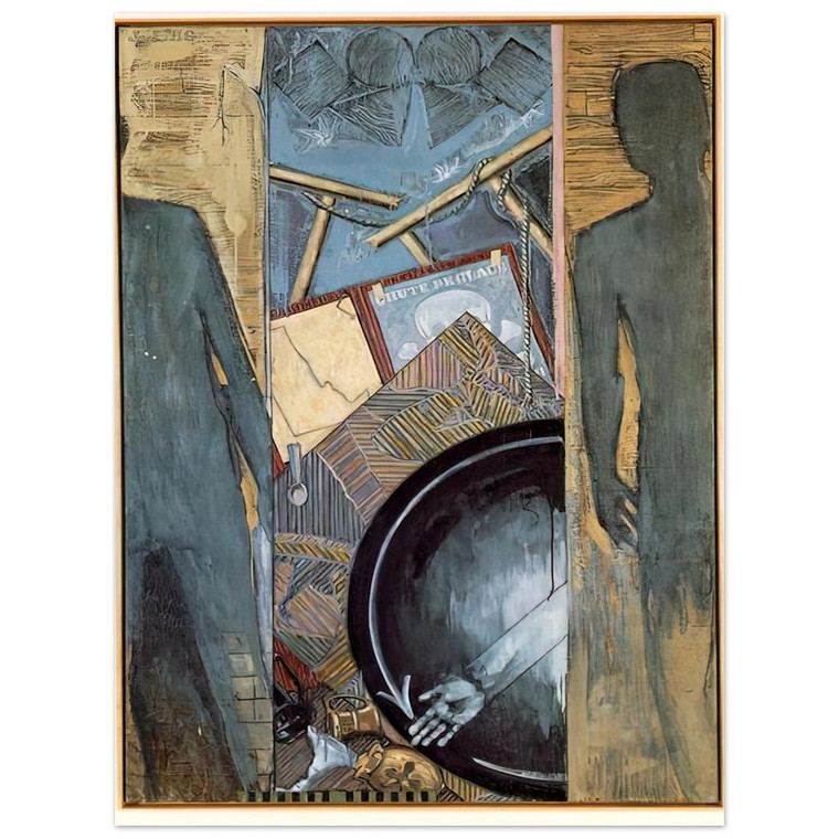 Jasper Johns  FALL Aluminum Print