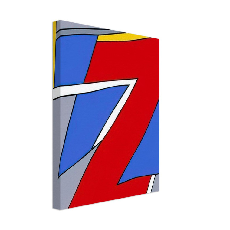 Nicholas Krushenick  Ancient Image  1984 Canvas